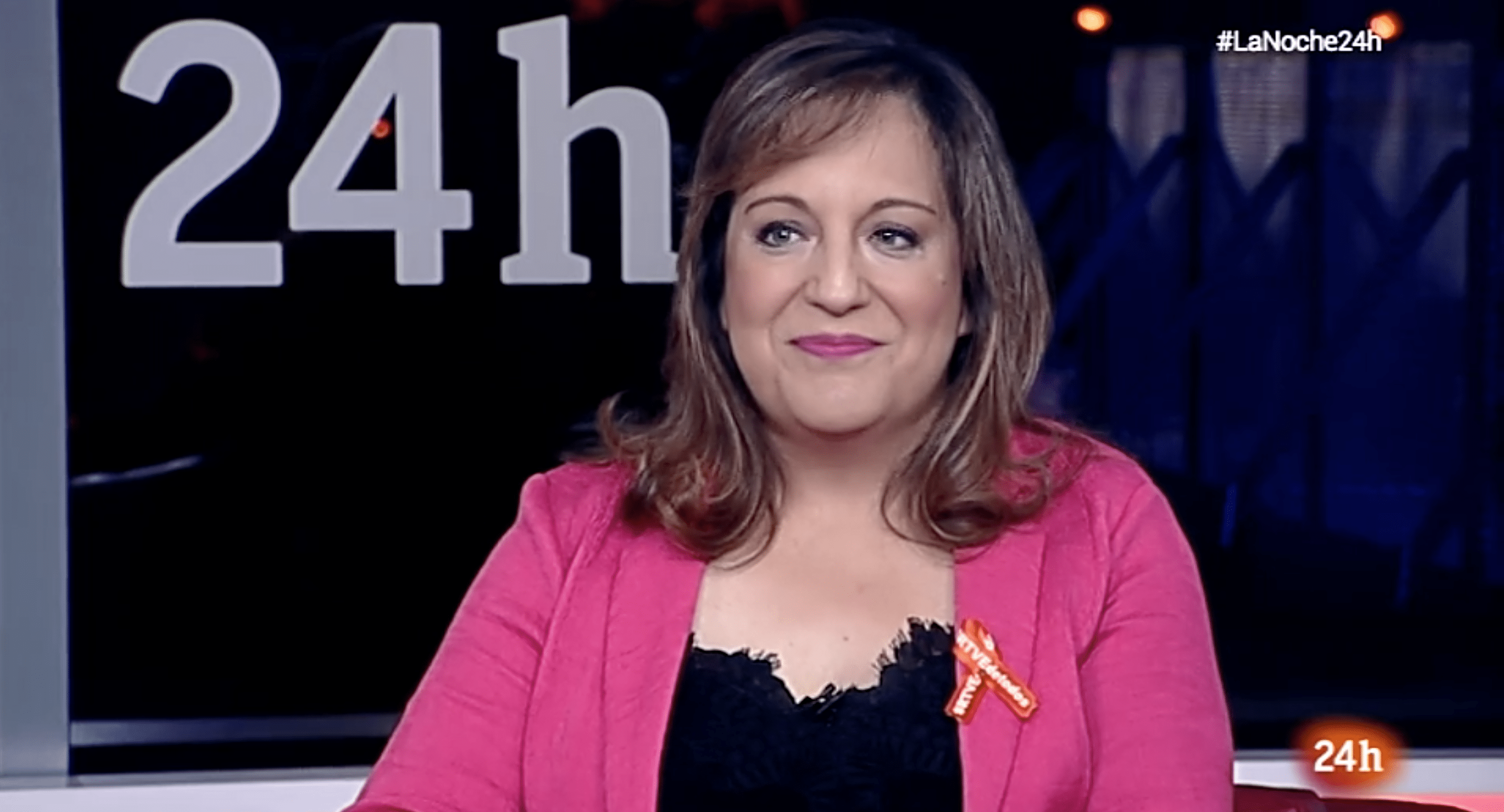 Iratxe García en La noche en 24 horas Iratxe García Pérez. Presidenta