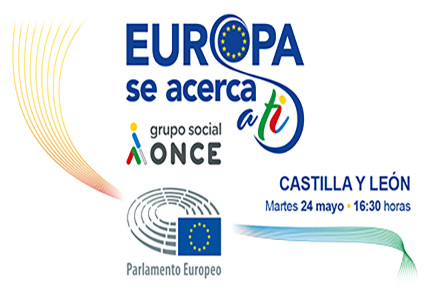 Logotipo Europa se acerca a ti en Castilla y León