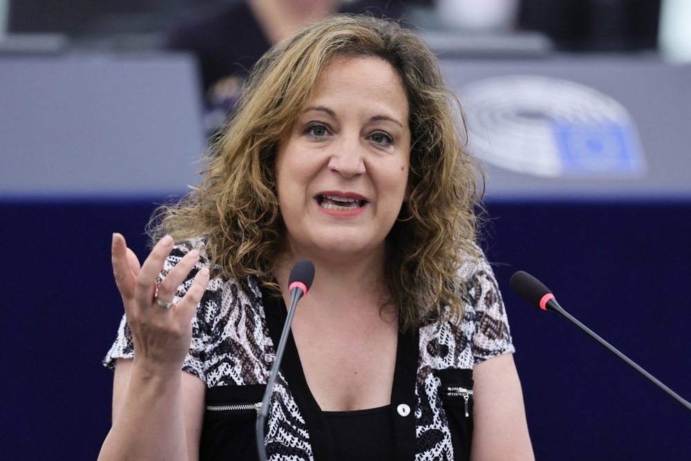 Iratxe García, presidenta del S&D, en una imagen de archivo,